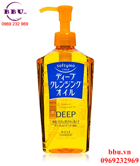 Dầu tẩy trang nhật bản kose softymo deep cleansing oil nhật bản 230ml
