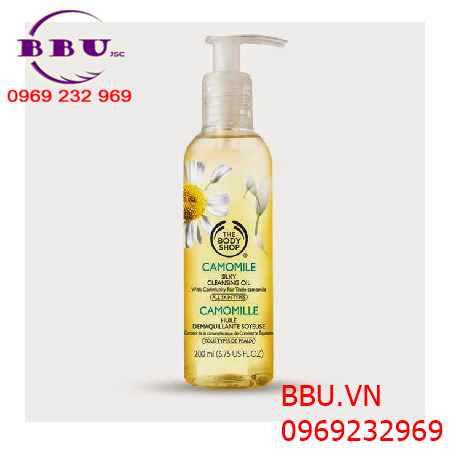 Dầu tẩy trang the body shop camomile silky cleansing oil