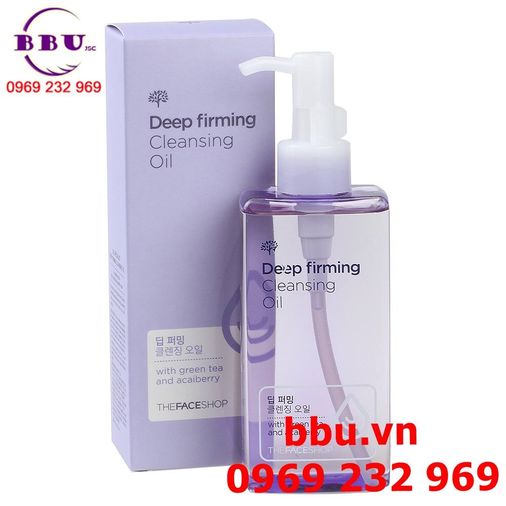 Dầu tẩy trang the face shop deep firming cleansing oil