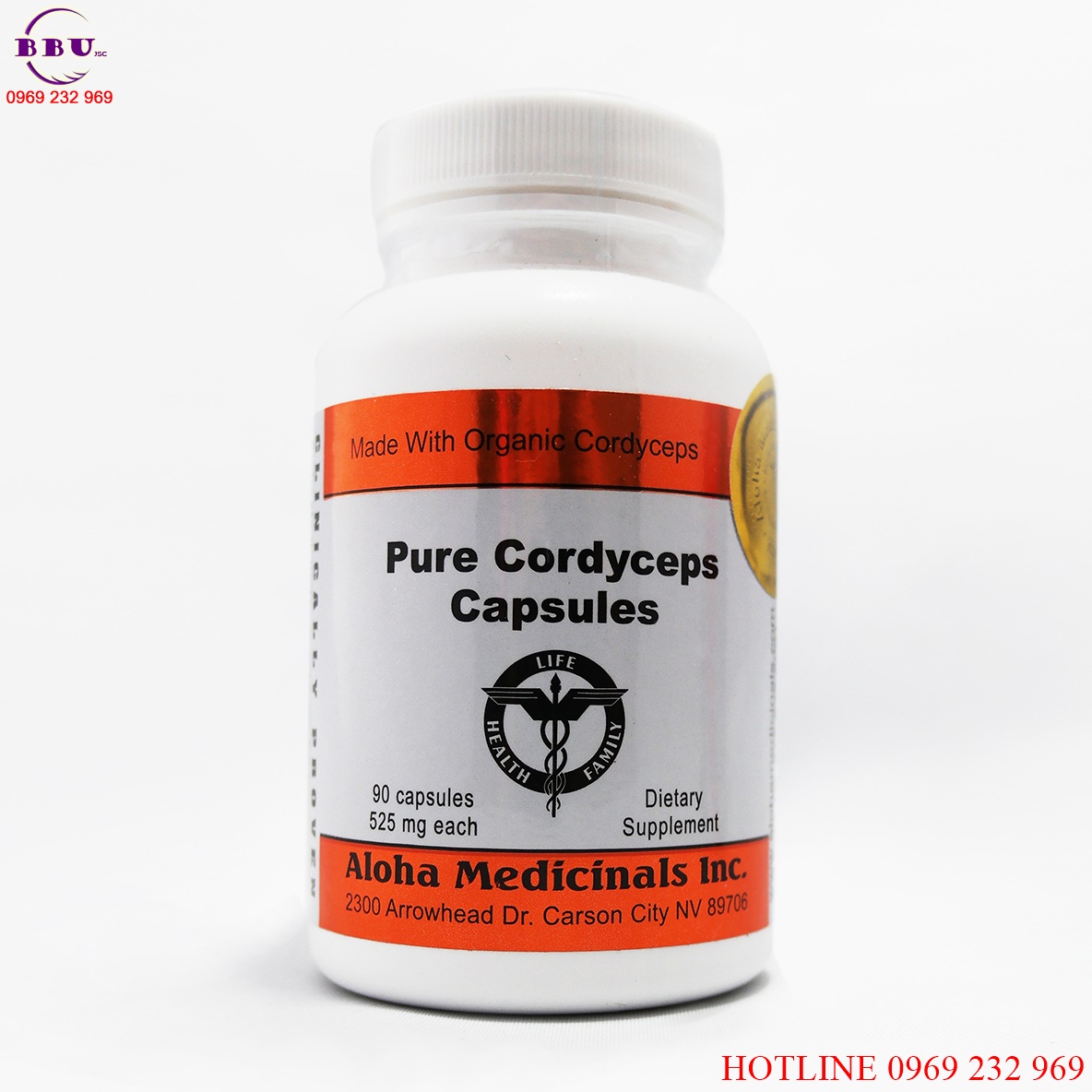 đông trùng hạ thảo hk2 pure cordyceps