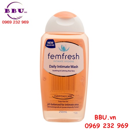 Dung dịch vệ sinh phụ nữ femfresh daily intimate wash