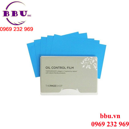 Giấy thấm dầu the face shop 3m oil control film