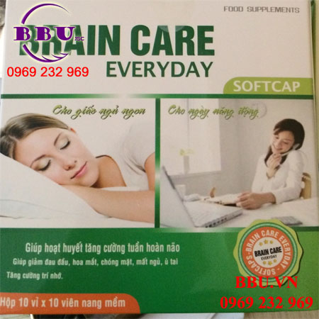 Ginko brain care điều trị chứng mất ngủ, khó ngủ