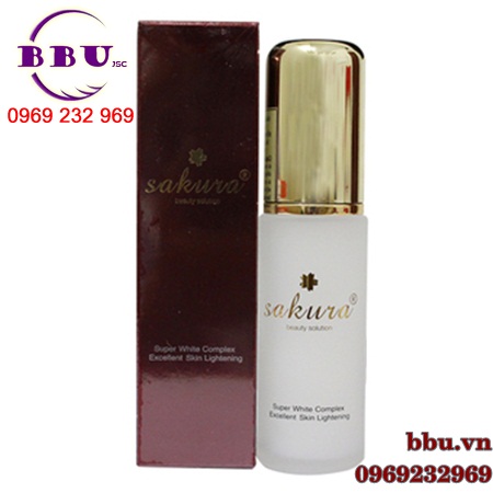 Dưỡng trắng chống lão hóa sakura super white complex excellent skin lightening