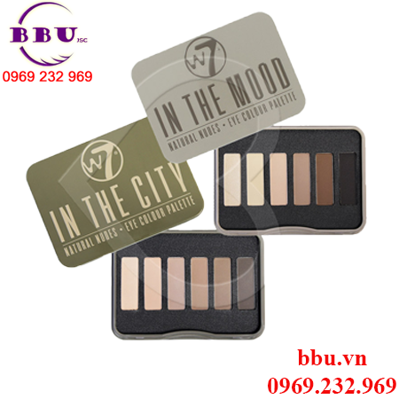 Hộp phấn mắt 6 ô w7 eye colour palette của mỹ