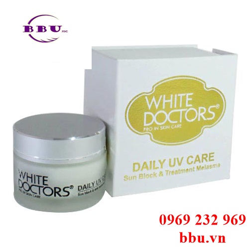 Kem chống nắng ngừa nám white doctors daily uv care