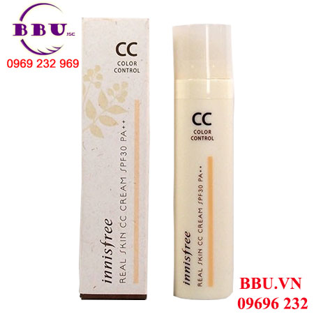 Innisfree real skin color control cream hàn quốc