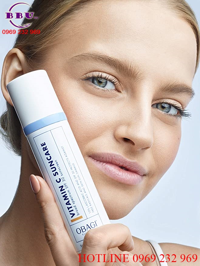 Kem chống nắng dưỡng sáng da obagi clinical vitamin c suncare broad spectrum spf 30 sunscreen