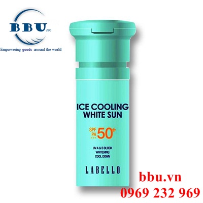 Kem chống nắng ice cooling white sun labello spf50+ pa+++