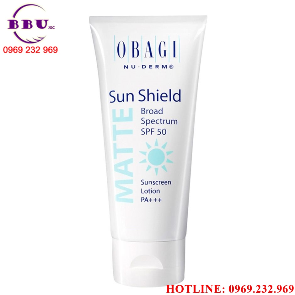 Kem chống nắng obagi sun shield matte broad spectrum spf 50