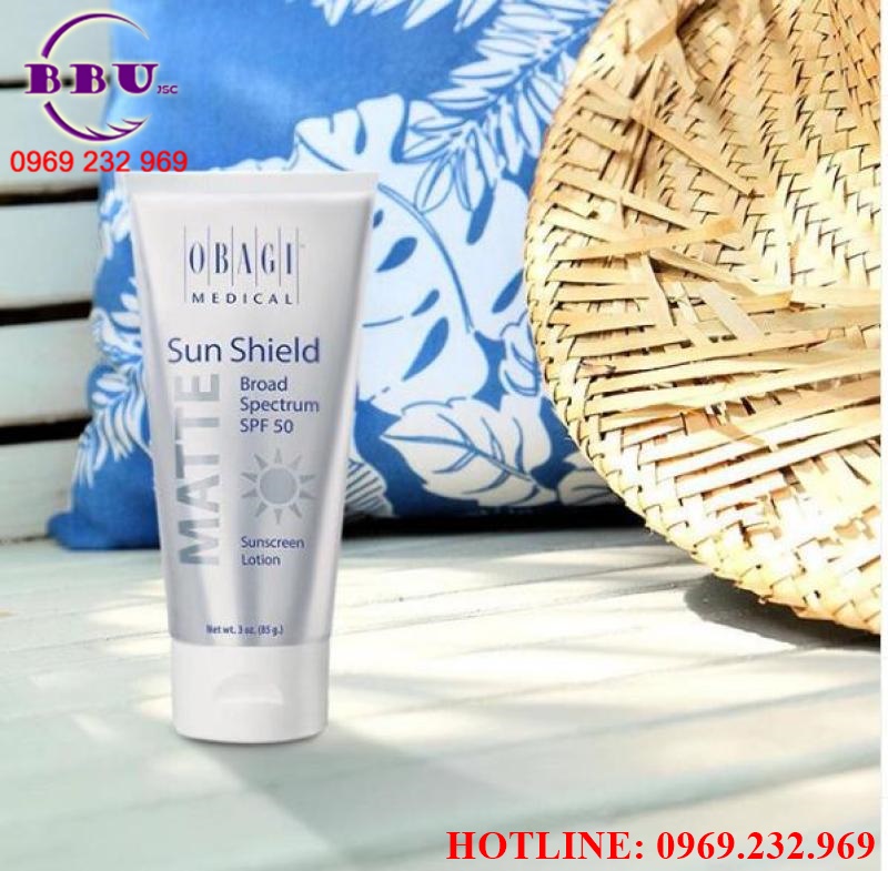 Kem chống nắng obagi sun shield matte broad spectrum spf 50
