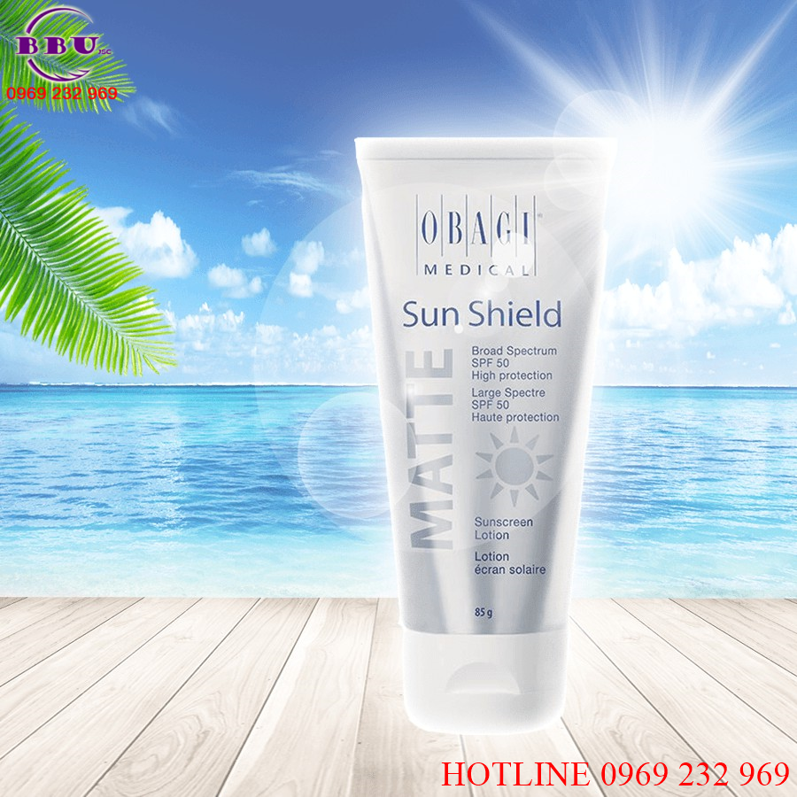 Kem chống nắng obagi sun shield matte broad spectrum spf 50 premium