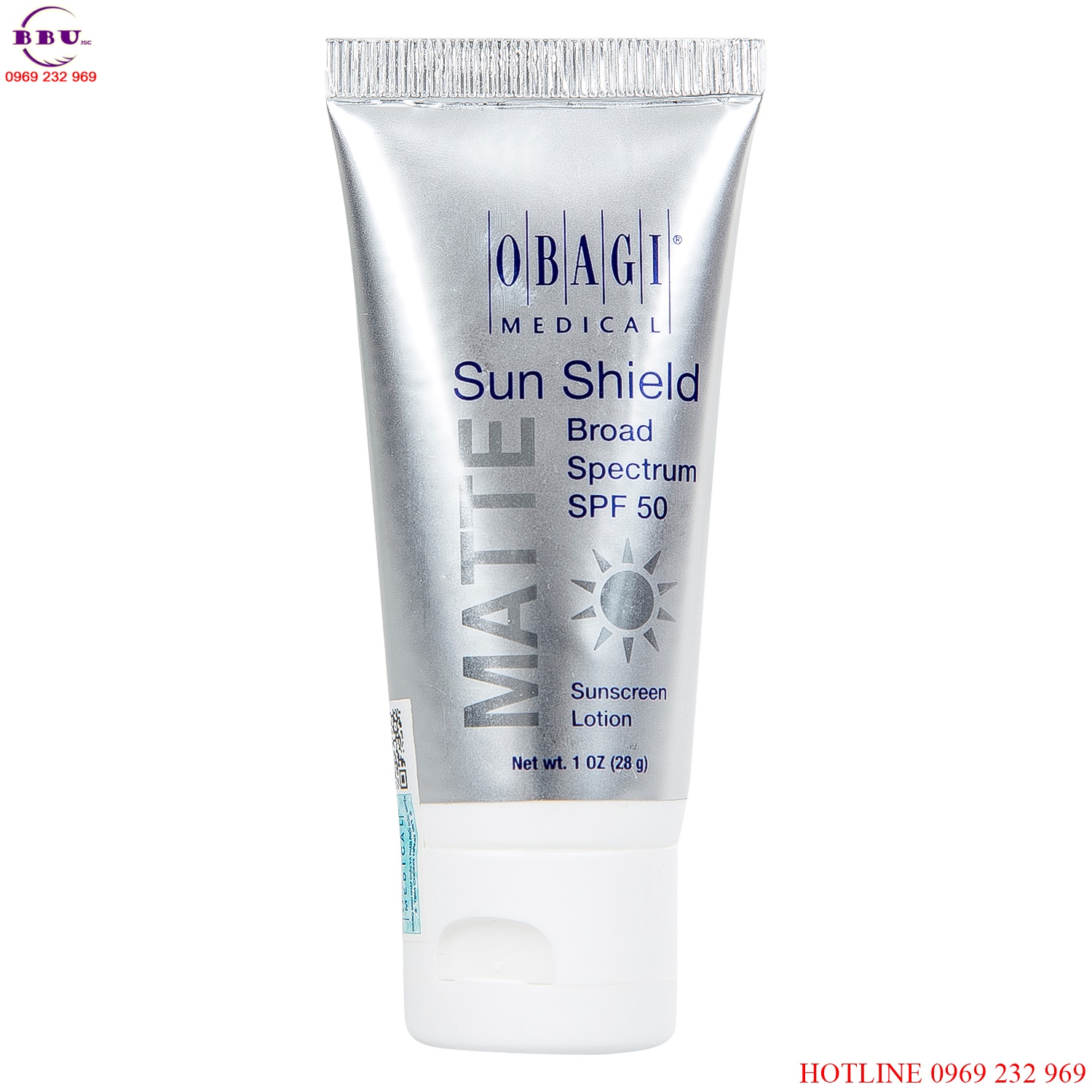 Kem chống nắng obagi sun shield matte broad spectrum spf 50 premium