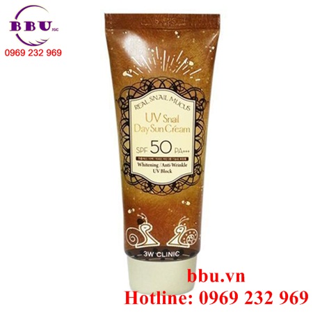 Kem chống nắng uv snail day sun cream spf 50 pa