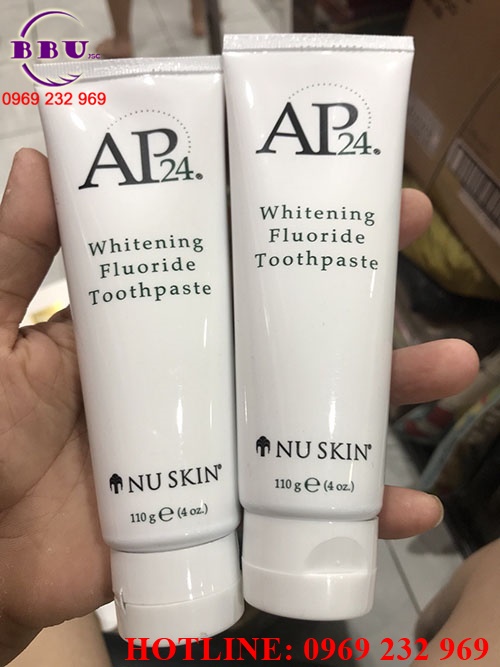 Kem đánh răng trắng sáng ap24 whitening fluoride toothpaste