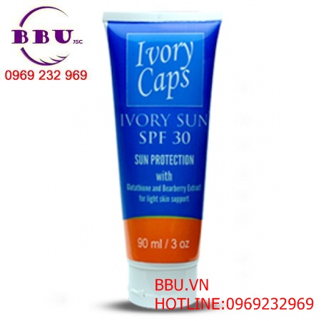 Kem dưỡng da chống nắng ivory sun spf 30 sun protection 90ml