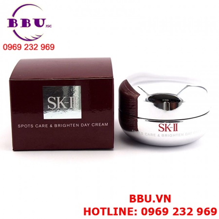 Kem dưỡng ngày trắng da sk-ii whitening spots care & brighten day cream 25g