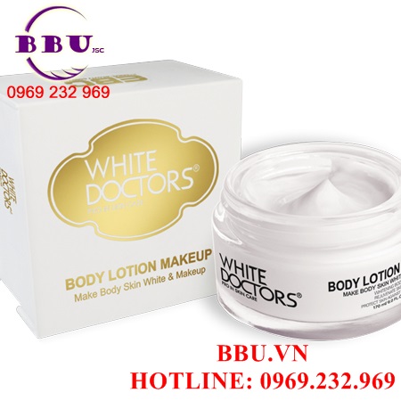 Kem dưỡng thể trang điểm white doctors ( body lotion makeup )