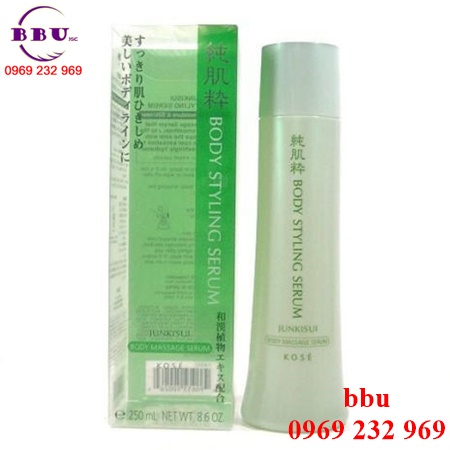 Kem dưỡng thể kose body styling serum 250 ml của nhật