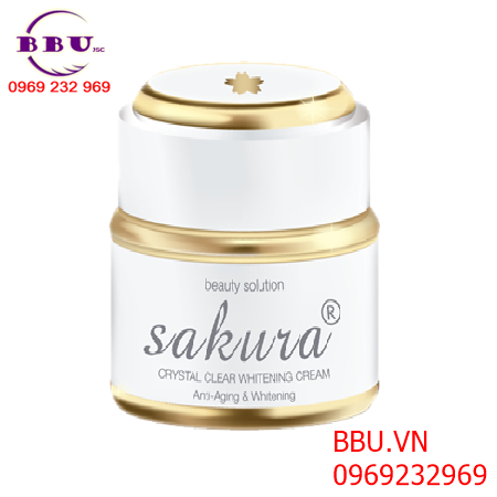 kem dưỡng trắng da mặt chống lão hóa sakura anti-wrinkle whitening cream