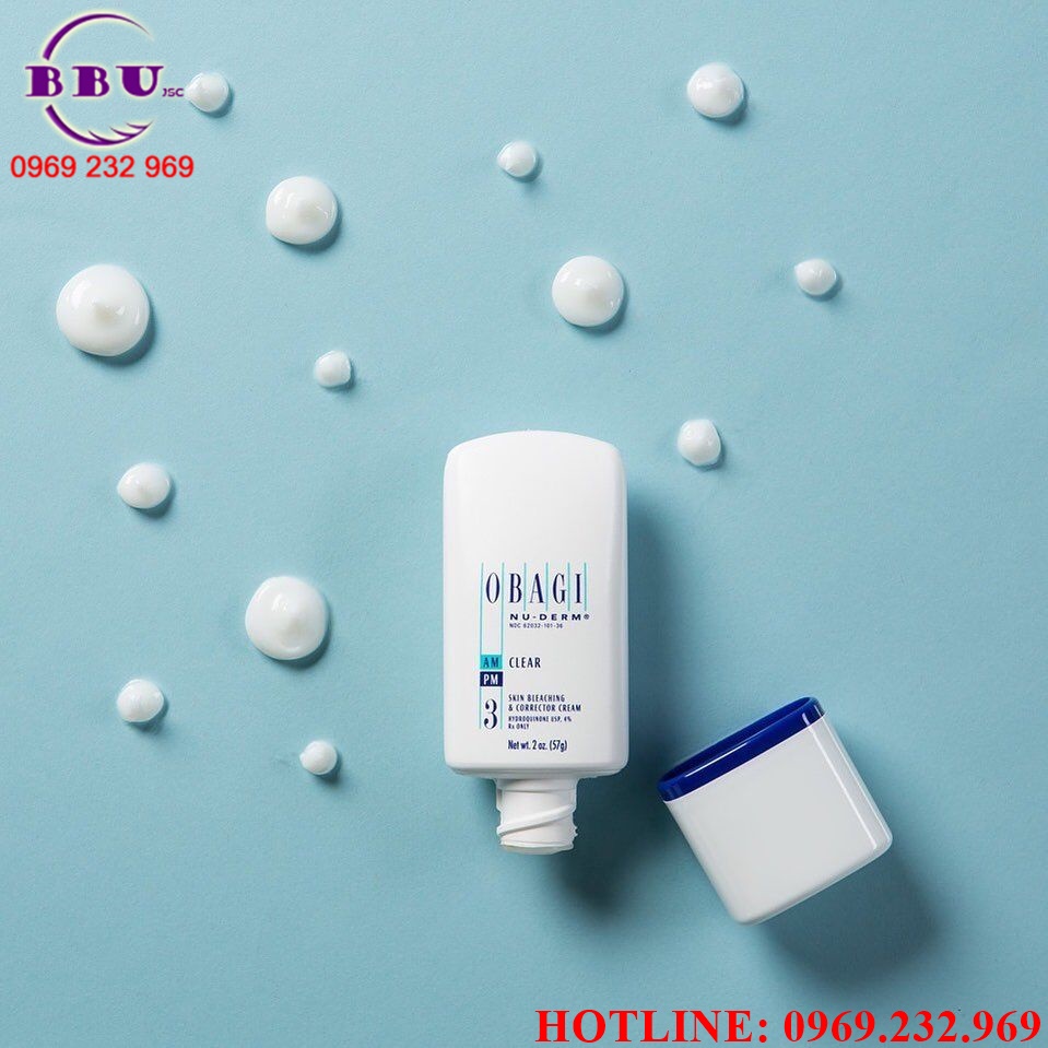 Kem làm trắng da chống lão hóa obagi nu-derm clear fx