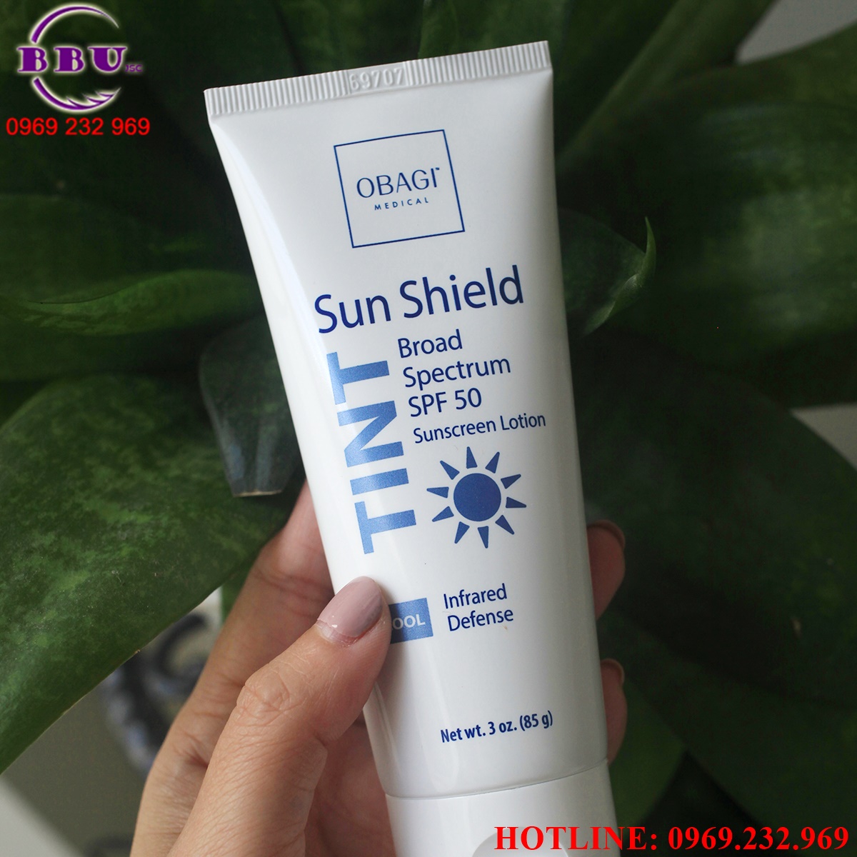 Kem lót chống nắng che khuyết điểm obagi tint spf 50 (cool)