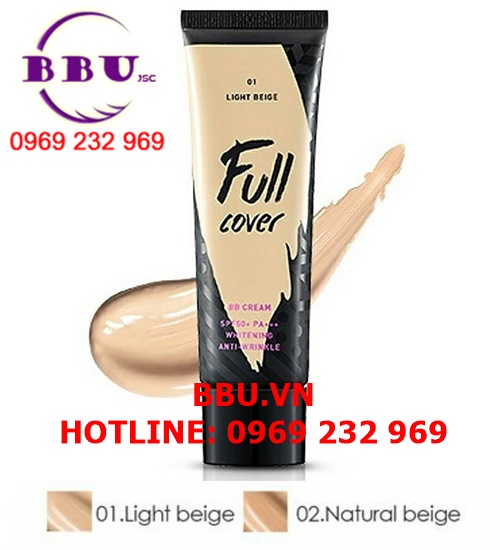  kem nền aritaum full cover bb cream spf50+ pa+++ whitening anti - winkle
