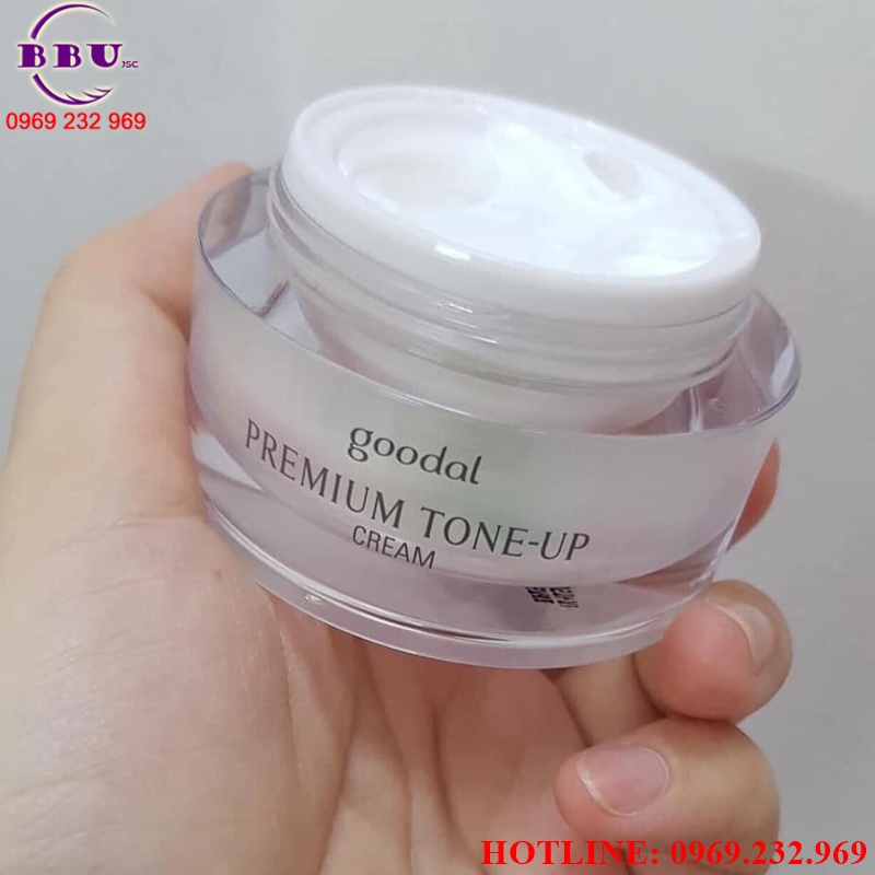 Kem ốc sên dưỡng trắng goodal premium snail tone up