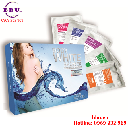 Kem tắm trắng body white shower white doctors 6 trong 1