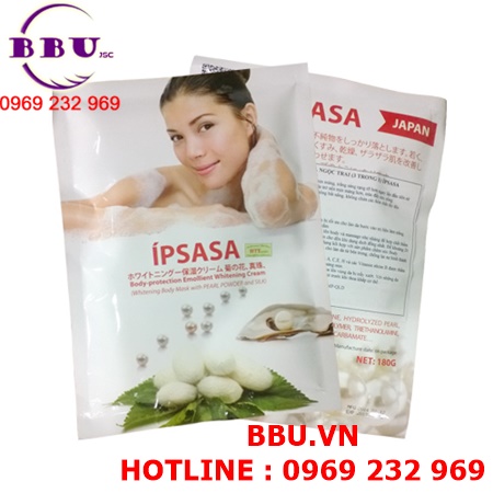 Kem tắm trắng nhanh hiệu quả ipsasa nhật bản