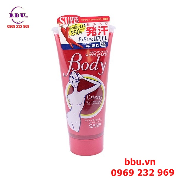 Kem tan mỡ hot massage body 240g của nhật bản