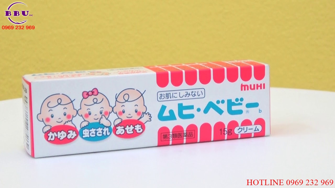 Kem trị muỗi đốt muhi dành cho trẻ sơ sinh 15g
