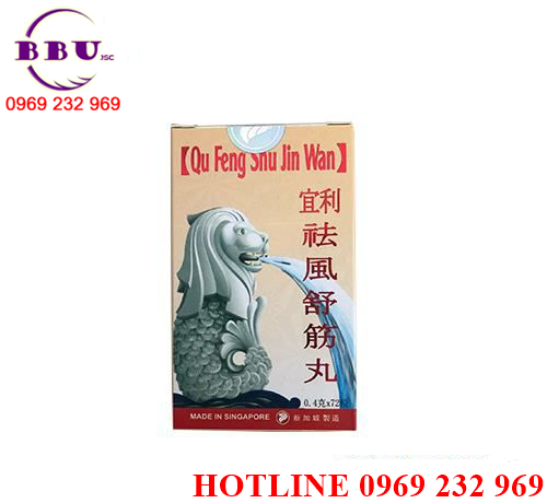 Khu phong thư cân hoàn - qu feng shu jin wan điều trị xương khớp