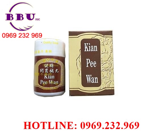 Kiện tỳ khai vị bổ hoàn - kian pee wan chính hãng
