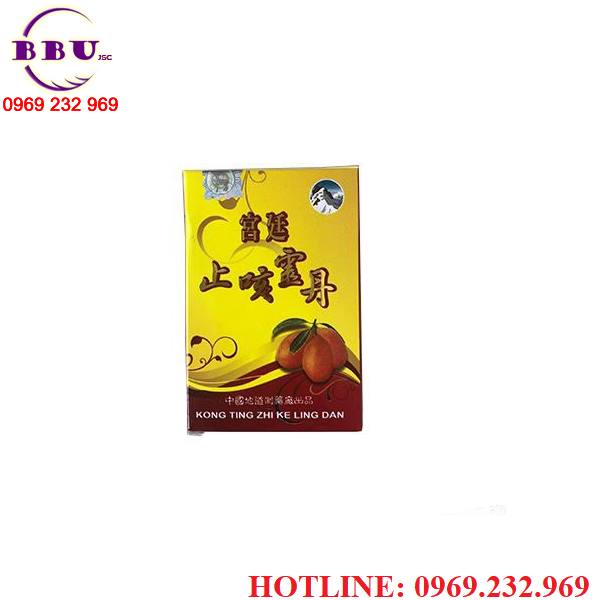 Kong ting zhi ke ling dan điều trị ho hiệu quả