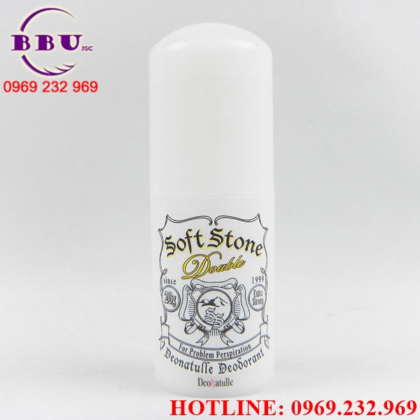 Lăn khử mùi đá khoáng soft stone 20g nhật bản