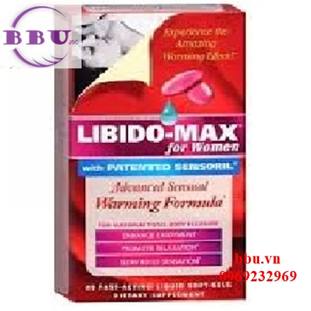 Libido-max for women 40 viên tăng cường khả năng tình dục cho nữ