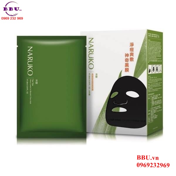 Mặt nạ naruko-teatree shine control & blemish clear mask