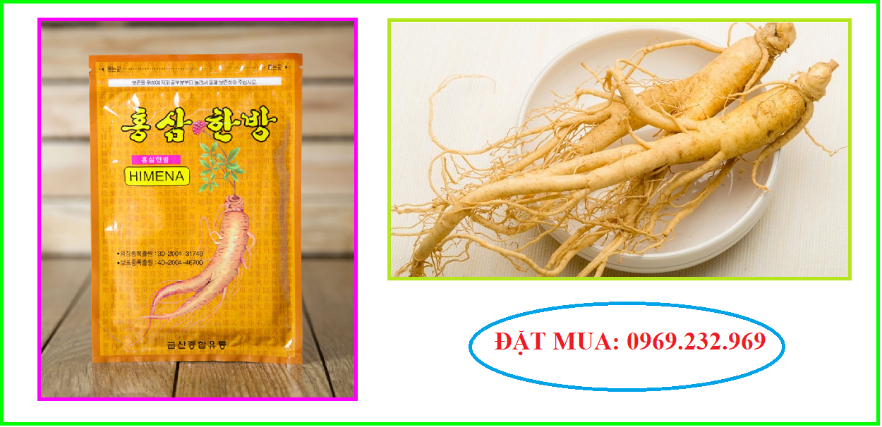  miếng dán hồng sâm