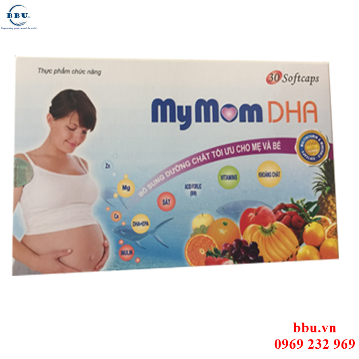 My mom dha - 30 viên bổ sung dưỡng chất tối ưu cho mẹ và bé