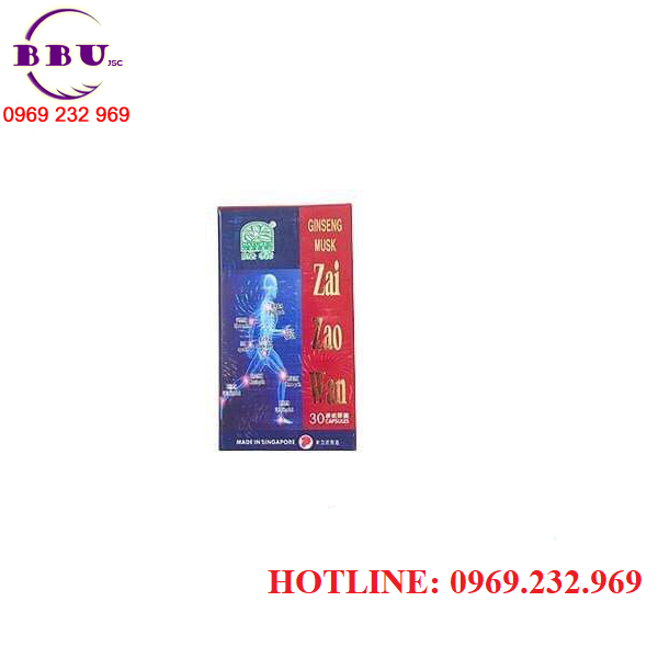 Nhân sâm xạ hương tái tạo hoàn điều trị xương khớp