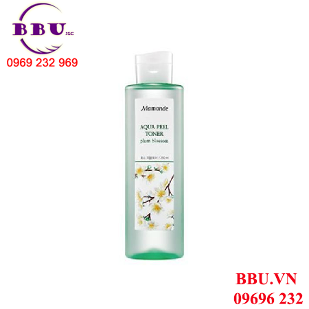 Nước hoa hồng mamode aqua peel toner plum blossom thần thánh