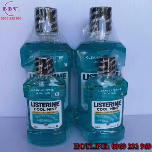 Nước súc miệng listerine