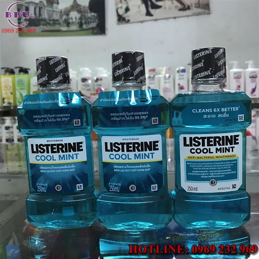Nước súc miệng listerine
