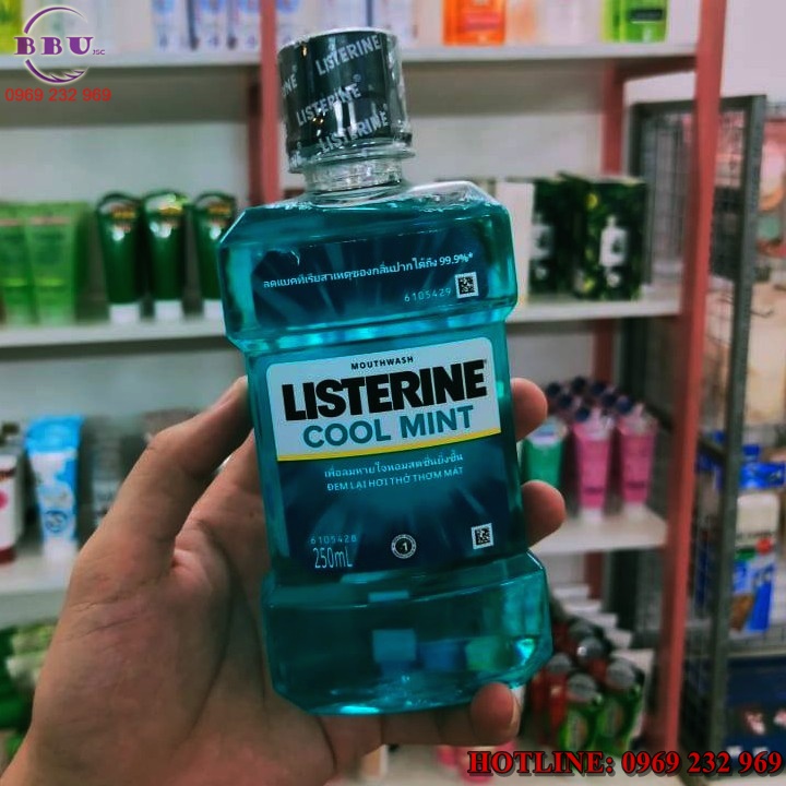 Nước súc miệng listerine