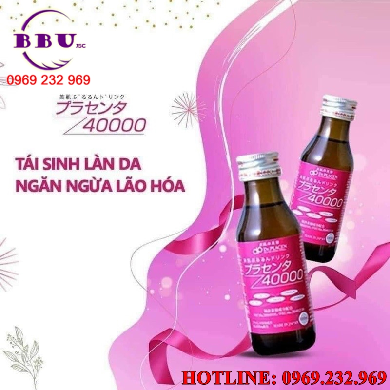 Nước uống tính chất nhau thai collagen plan do see placenta