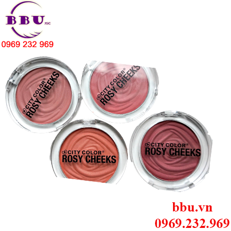 Phấn má hồng city color rosy cheeks blush của mỹ