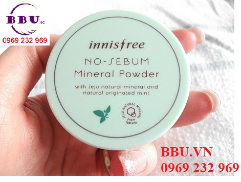 Phấn phủ kiềm dầu dạng bột no-sebum mineral powder 