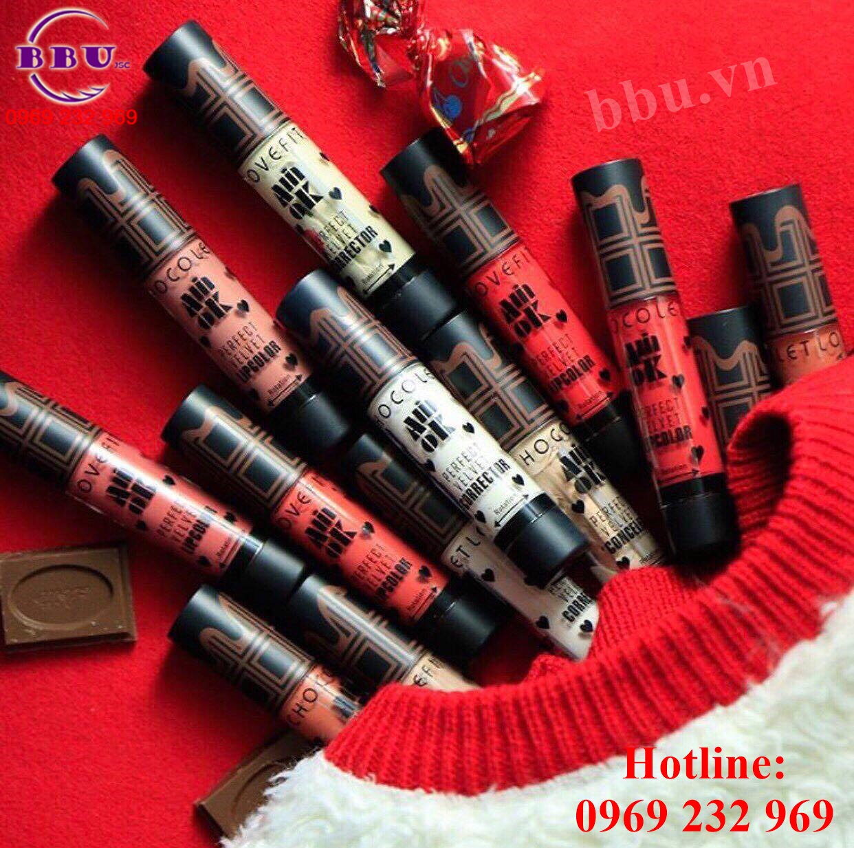 Son kem amok lovefit chocolate – phiên bản giới hạn valentine