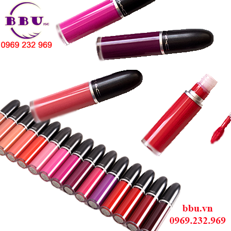 Son mac retro matte liquid lipcolor của mỹ